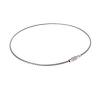 Watreketal Acier Inoxydable pour Porte-clés Split Anneaux De La Clés Travoux Travoux Trousquette Trousque Clip Cercle Boucle Fabriquée en Boucle Fil Balise Bricolage