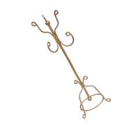 Watreketal Assemblage Facile Habillement De Poupées Hangle Rétro-Fer Conception Conception Rack Manteau pour 1/12 Échelle Miniature Decoration Décoration Accessoires Chambre Miniature