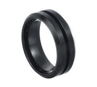Watreketal Bagues en métal tendance, texture en acier inoxydable, confortables pour ajouter une touche de couleur à n'importe quelle tenue. Bagues géométriques, M, Comme décrit, Comme décrit.