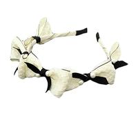 Watreketal Bandeau, accessoires de cheveux simples pour femmes, étudiants, lavage du visage, bandeau en forme de nœuds, postiches délicats pour un usage quotidien