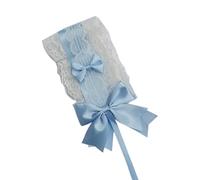 Watreketal Bandeau, Anime Maid Bandeau pour filles Bandeau à volants en dentelle avec ruban Bowknot Show Fashion Femmes Hairband Headwear