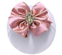 Watreketal Bandeau, bandeau à cheveux avec nœud doux, grand nœud, bandeau pour bébé, baptême, joli accessoire de coiffe, accessoire photo