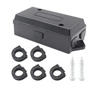 Watreketal Boîte de jonction électrique à 7 cordons pour remorque, caravane, bateau, câblage de lumière, résistant aux intempéries