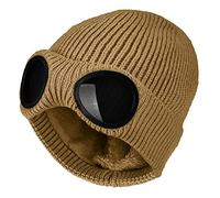 Watreketal Bonnet Chapeau,Bonnet pour Lunettes de Ski Skulli Chapeau de Ski avec Lunettes Bonnet tricoté Bonnet tricoté Photographie Bonnet Mignon pour l'extérieur