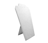 Watreketal Buste De Collier Couvert Peluches Robuste Portable Organisation Bijoux Accessoires Maison Présentoir Collier Décoration D'exposition Bijoux