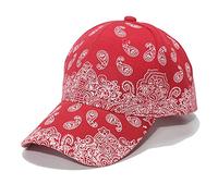 Watreketal Casquette de baseball de sport exquise imprimée noix de cajou casquettes de papa Hip Hop pour chapeaux de soleil pour femmes hommes neutres accessoire quotidien casquette de sport pour