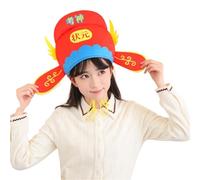 Watreketal Chapeau de costume chinois traditionnel pour jeu de rôle en tissu Numéro chinois Savant Tangzhuang Cosutme Numéro Scholar pour fête à thème