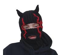 Watreketal Chapeau,Joli Chapeau en Corne pour Filles Cadeau pour ami Chapeau Seau Doux au Crochet Chapeau en Corne du Diable Mignon Chapeau Seau drôle