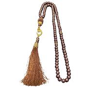 Watreketal Chapelet de prière musulmane à 99 perles d'imitation - Accessoires religieux, taille unique, Comme décrit
