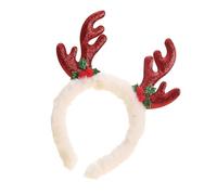 Watreketal Christmas Antlers Bandband Party Costume Mistletoe Karaoke Punk Photo Access