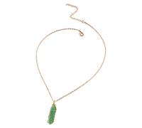 Watreketal Collier avec pendentif en cristal pour homme et femme - Pendentif en fil de fer - Cadeau pour homme, taille unique, Comme décrit, Comme décrit.