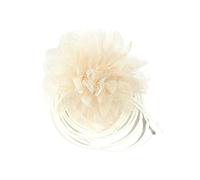 Watreketal Collier,Collier ras du cou en forme de rose avec grosses fleurs accessoires à la mode bijoux de fête tissu pour femmes et filles