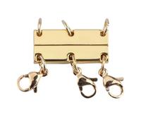 Watreketal Collier De Superchage Connecteur Magnétique Clôts Multi-brins pour en Couches Double De Col