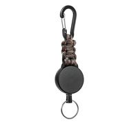 Watreketal Corde À Corde Rétractable en Plein Air Keychain Keychain Paracord Clip Clip pour L De Randonnée De Camping