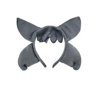 Watreketal Costume de loup avec oreilles de loup, bandeau, queue, nœud papillon, gants, jupe tutu pour enfants, filles, Halloween, Noël, accessoire de cosplay, costume de loup pour adultes, femmes