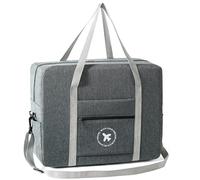Watreketal De Voyage Pliable À Bagages Imperméables Grand Transport avec Manches De Chariot Airlines for Women Men Gym Toute La Nuit