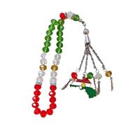 Watreketal Élégant Fait À La Main 33 Perles Santalais Tasbih Set Accessoire Portable pour l'usure Quotidienne Dhikr Et Réflexion Spirituelle Cadeaux Musulmans