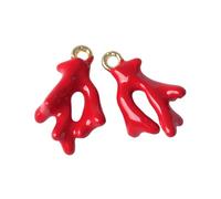 Watreketal Élégants Coraux Océaniques Pendant Alliage pour Le Collier Bijoux De Fabrication Coraux Robustes Portables Pendant