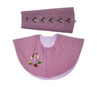 Watreketal Ensemble confortable pour perroquets avec cape d'épaule et protection des bras pour l'entraînement des oiseaux - Utilisation quotidienne - Couches de protection châle et cape pour