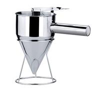 Watreketal Entonnoir mélangeur de pâte à cupcakes avec poignée et support de cadre automobile