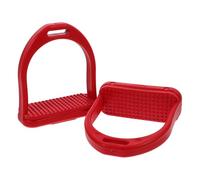 Watreketal Étriers De Cheval en Plastique Haute Résistance Conçus avec du Caoutchouc Antidérapant pour Une Stabilité dans Toutes Les Conditions Étriers De Cheval Plastique avec Patins Caoutchouc