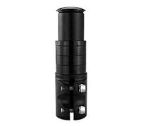 Watreketal Extension de fourche de guidon de vélo en alliage d'aluminium pour adaptateur tête haute, équipement d'exte de cou, accessoires de vélo, accessoires de cyclisme, hommes et femmes, poignée