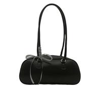 Watreketal Femmes Bows Épaule PU Cuir Aisse En Cuir De Capacité À Main Entièrement Correspondant Les Filles Sous Les Armes À La Main