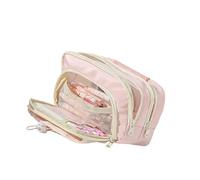 Watreketal Grande trousse à crayons de grande capacité, multi-compartiments, pochettes de rangement pour marqueurs, organiseurs de fournitures d'art portables pour l'école, a, Beauté de masse