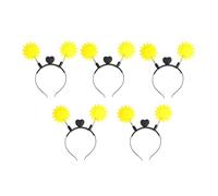 Watreketal Halloween Sunflowers Bandons De Tournesols Drôles Couvre-couchets Bouilles Coiffure Fleur Bouilles Coiffure Birthday Glow Hair Accessoires
