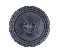 Watreketal Haut-parleurs de caisson de basses automobiles de tailles multiples avec technologie de cônes en fibre de verre et contour en caoutchouc pour améliorer les basses sonores avec cônes en