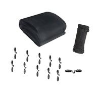 Watreketal Housse de protection respirante pour plantes avec clips personnalisables pour oiseaux de jardin, installation facile, filet d'ombrage réglable avec attaches