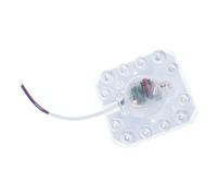 Watreketal Intelligent LED Ceiling Lamp Board 5W 220V with Voice Control Detection for Home Illumination Use Long Lifespans Motion Sensors