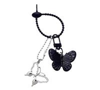 Watreketal Keychain De Papillon Unique Mignon Coeur Creux Clés Téléphone Mignon Charme Ami Anniversaire Gamin Chain Coeur Papillon Pendentif Pendentif