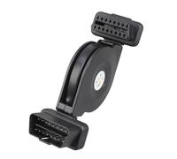 Watreketal Longueur Réglable Câble D'extension OBD2S 16 Pin Male À Femelle Connecteurs De Ruban Plat pour Les Trackers GPSS Scanner Diagnostic Voiture