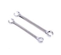 Watreketal Lot de 2 clés à écrou 10 x 12 mm 12 x 14 mm pour tuyau d'huile à couple élevé