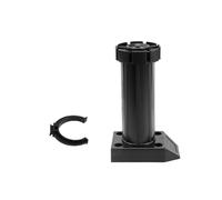 Watreketal Lot de 4 pieds d'équilibre anti-basculement réglables en hauteur pour cuisine, salle de bain, étagères de nivellement pour sols inégaux