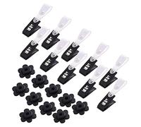 Watreketal Lot de 50 bouchons de drapeau prune anti-vent pour mât de drapeau de jardin Accessoires de fixation de poteaux d'extérieur Outils de support de drapeau Pièces de quincaillerie