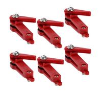Watreketal Lot de 6 clips de déverrouillage pour planche de rabot Downrigger Heavy Tension Snapper Poids de la planche de rabot de pêche Clip