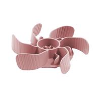 Watreketal Mangeoire lente pour animaux de compagnie avec ventouse puissante en silicone pour petits et grands chiens, tapis d'alimentation anti-vomi