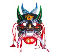 Watreketal Masque De Mascarade Unisexe Peint À La Main Pour Les Opéras Nuo Cosplay Pour Les Carnavals Du Temple Déguisement D'halloween De Fête