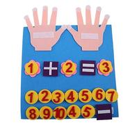 Watreketal Numéro D Numéro De Puzzle Comptage du Jouet Éducatif avec des Couleurs Vives Modèle De Formation Mathématique Portable Toys Toys Kids Games Puzzles
