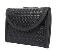 Watreketal Organisateurs de gants en cuir synthétique - Pochettes plates en latex - Pratiques - Porte-gants jetables - Organisateur en cuir synthétique - Pochette plate en latex