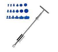 Watreketal Outil de réparation de bosses pour dommages corporels - Extracteur de débosselage - Outils de réparation à la main - Kit d'extracteur de bosses - Bâtons de colle - Marteaux professionnels