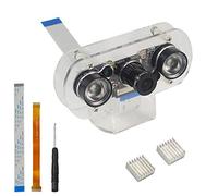 Watreketal OV5647 5MP Focale réglable nuit pour caméra de vision, convient pour toutes les révisions, pour W/support et caméra IR lumières