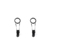 Watreketal Paquet De 2 Accessoires Pêche Faciles D'installation Câbles Fil Fil Guides des Anneaux Supérieurs