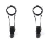 Watreketal Paquet De 2 Accessoires Pêche Faciles D'installation Câbles Fil Fil Guides des Anneaux Supérieurs
