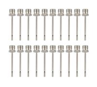 Watreketal Paquet De 20 Aiguille D'inflation pour Le Basket-Ball Volley-Ball Pompes Pompes Accessoires Accessoires Remplacement Gonflables