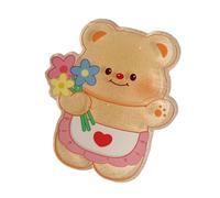 Watreketal Pinces à cheveux, pince à cheveux pour filles avec ours au beurre pour femmes et enfants, barrettes en forme de cœur, épingles à cheveux douces des années 2000