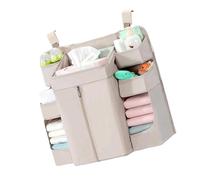 Watreketal Pochettes de rangement durables multifonctionnelles pour couches, vêtements, jouets, design à suspendre, accès facile, solution d'organisation pour chambre de nouveau-nés