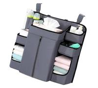 Watreketal Pochettes de rangement durables multifonctionnelles pour couches, vêtements, jouets, design à suspendre, accès facile, solution d'organisation pour chambre de nouveau-nés